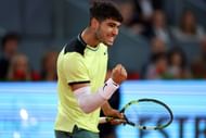 Carlos Alcaraz at the 2024 Mutua Madrid Open
